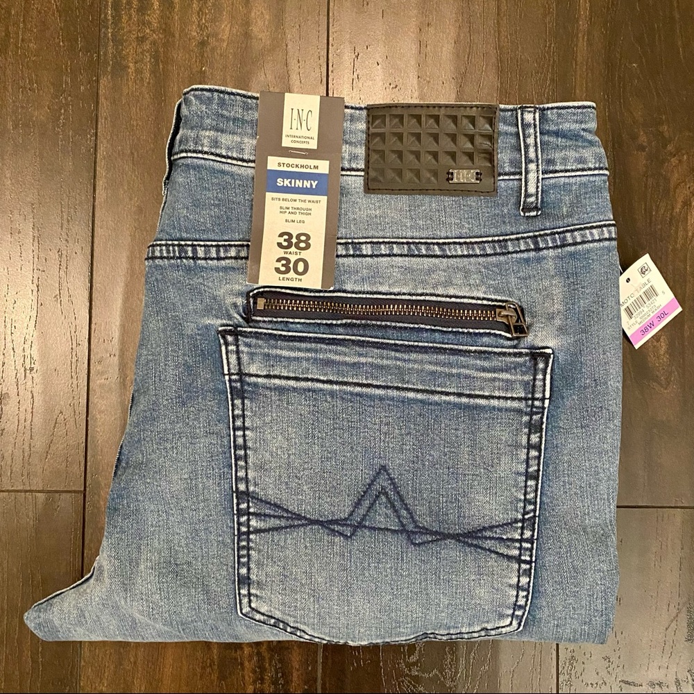 SOLD!!! I-N-C International Concepts Moto Jeans